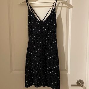 Abercrombie & Fitch button-down dress with crisscross back and bow in the back